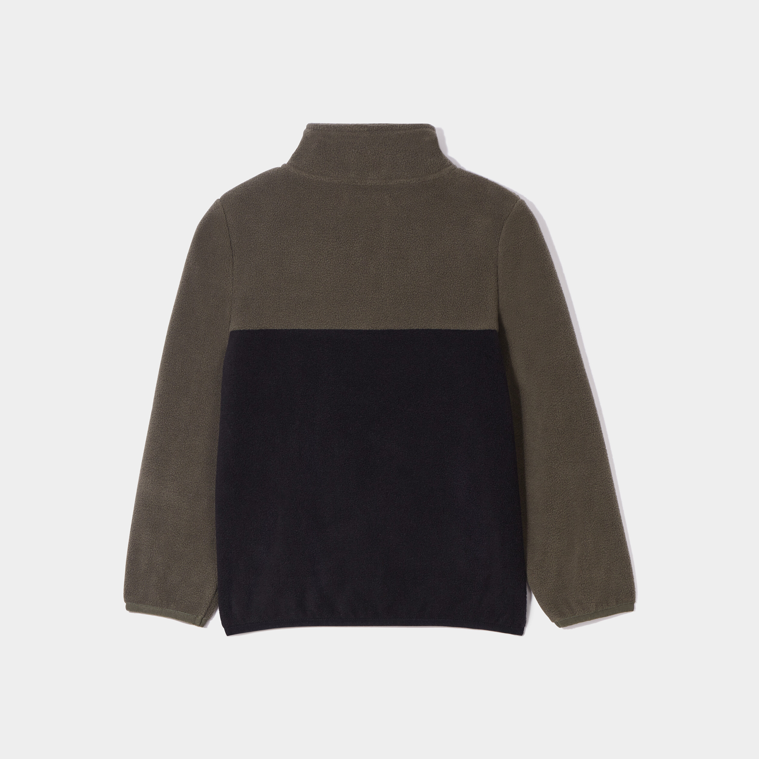 Sweat col camionneur Liberto vert kaki garçon | La Halle
