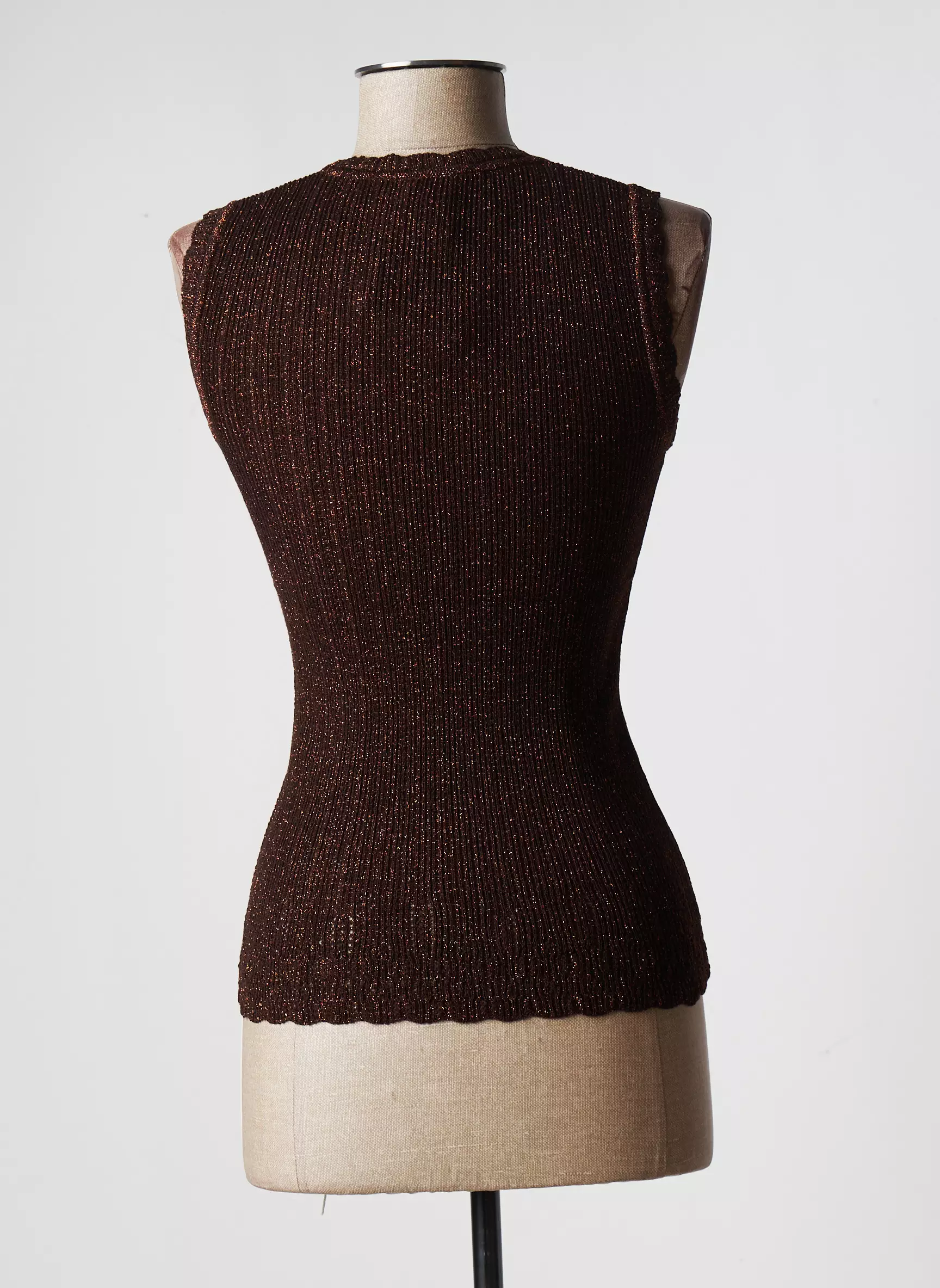 Stefan Green Tops Femme couleur marron