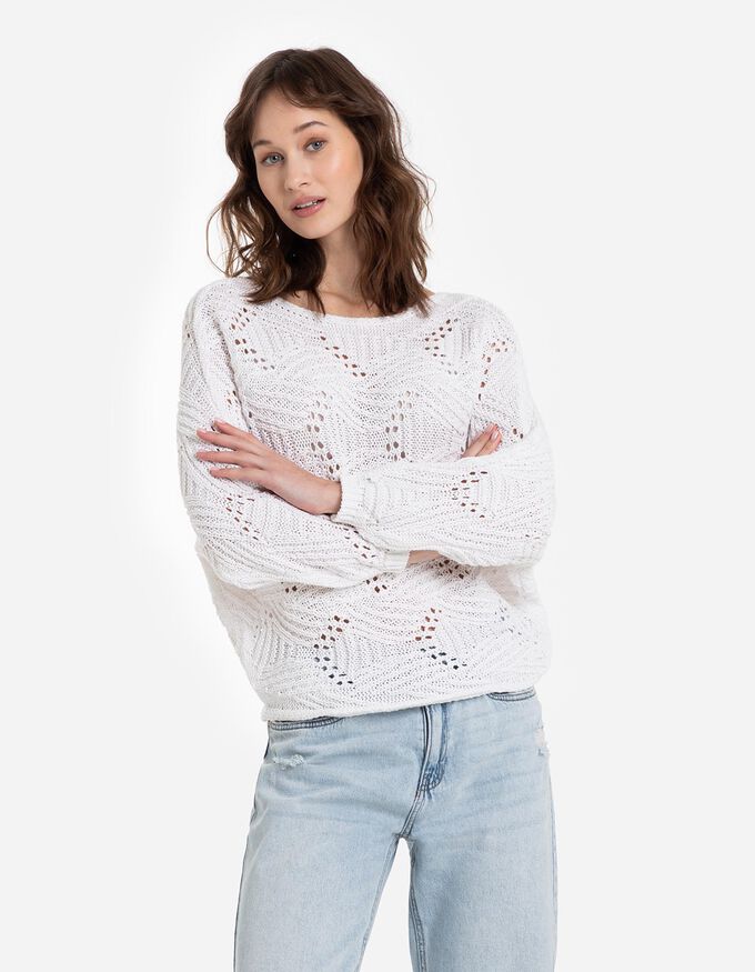 Strickpullover - Fledermausärmel