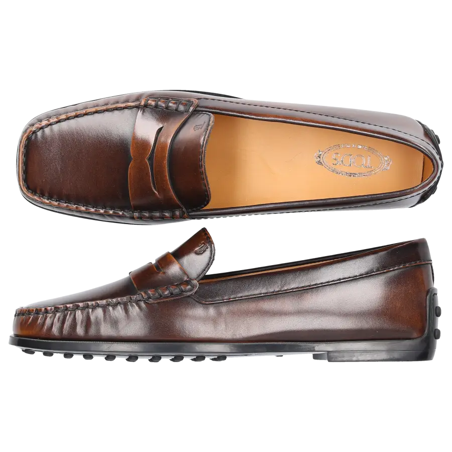 Tod's - Loafer W42K Kalbsleder - braun