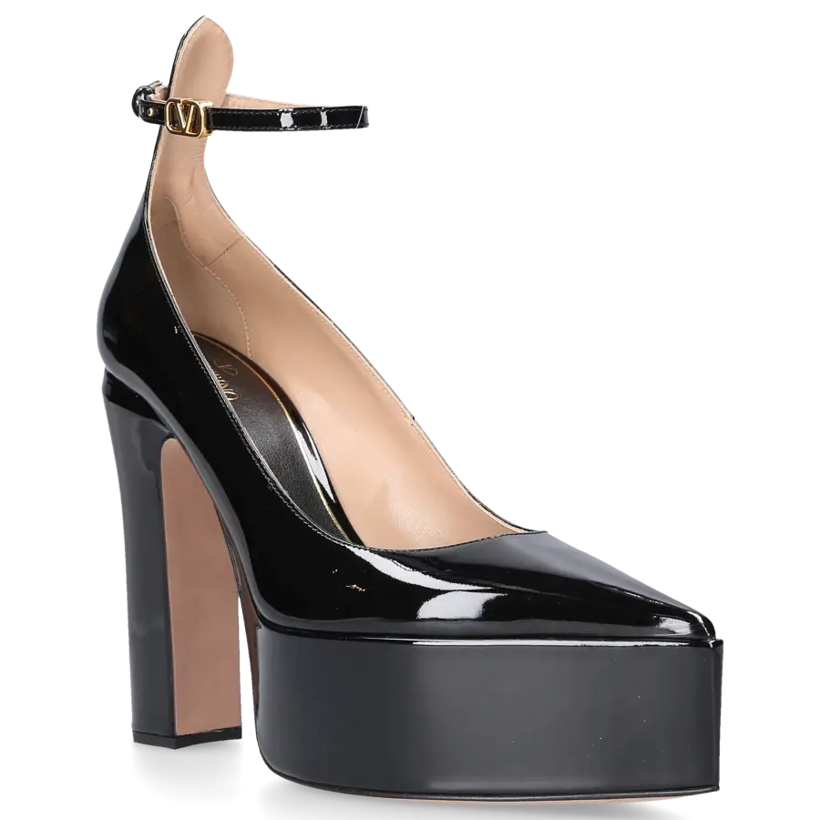 Valentino Garavani - Pumps TAN-GO Kalbsleder - schwarz