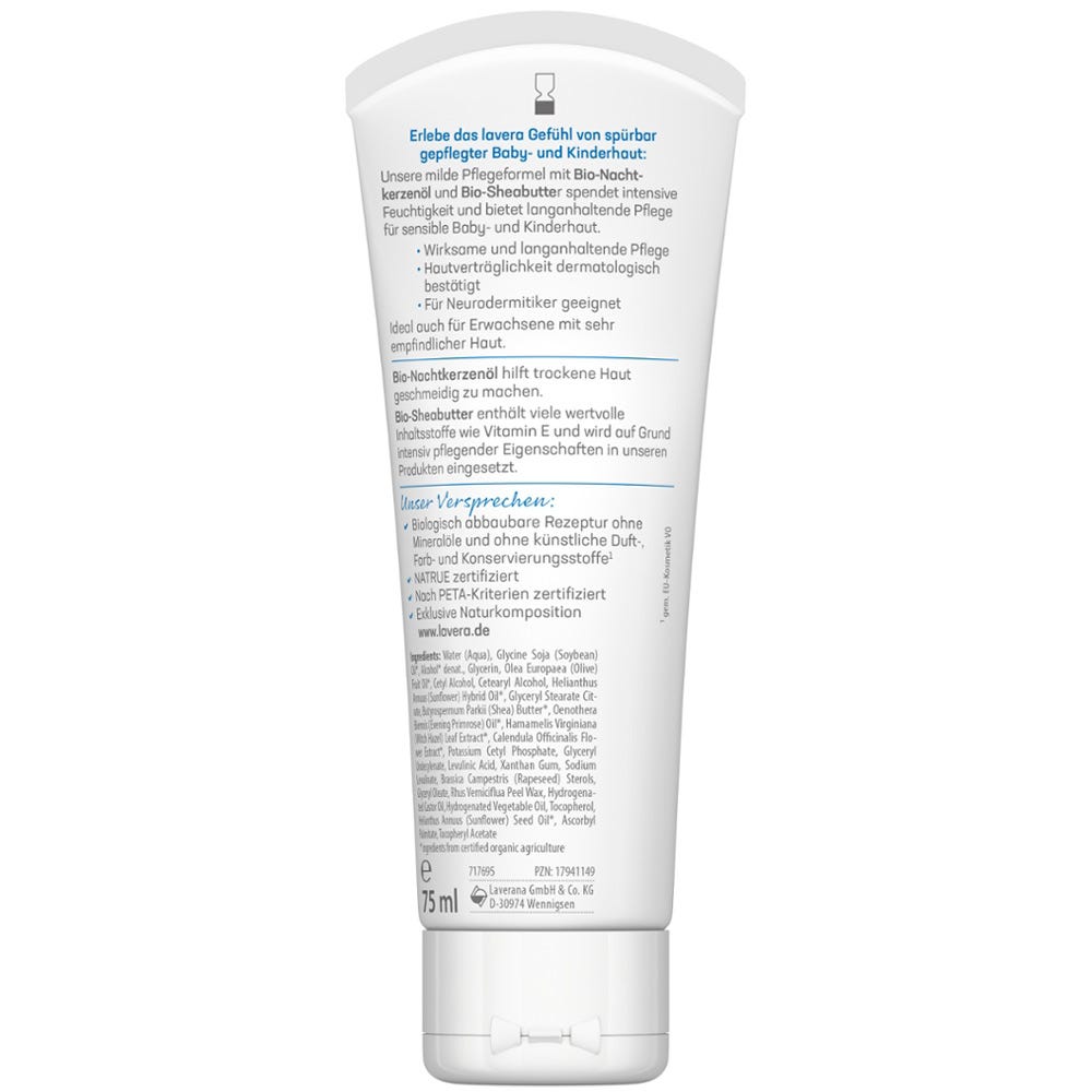 Lavera Baby- und Kinder-Pflegecreme 75 ml