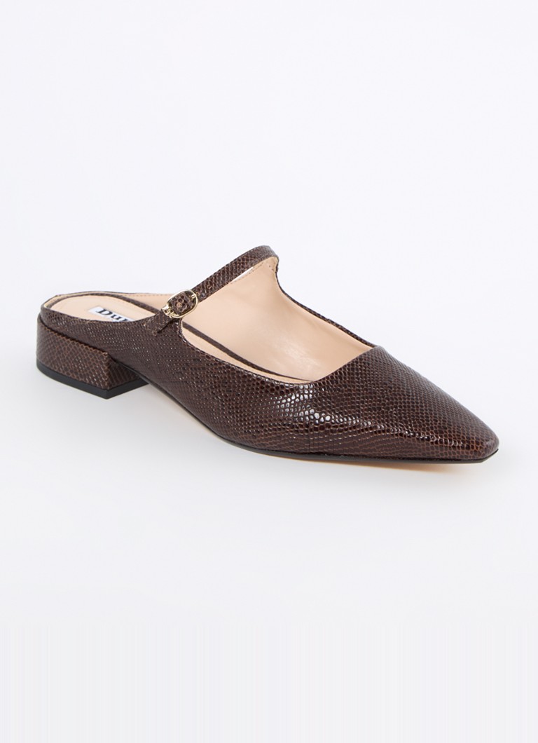 Dune London Hints -nahkaiset muulit