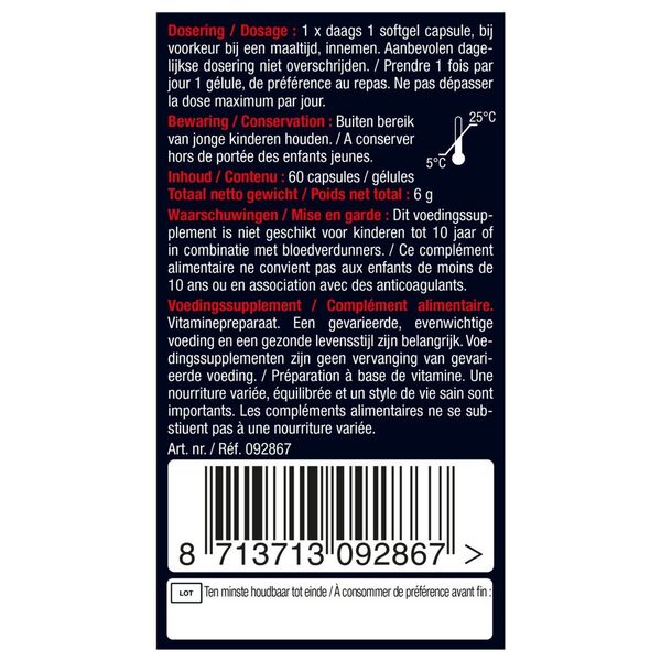 Lucovitaal K2-vitamin kapszula 60 darab
