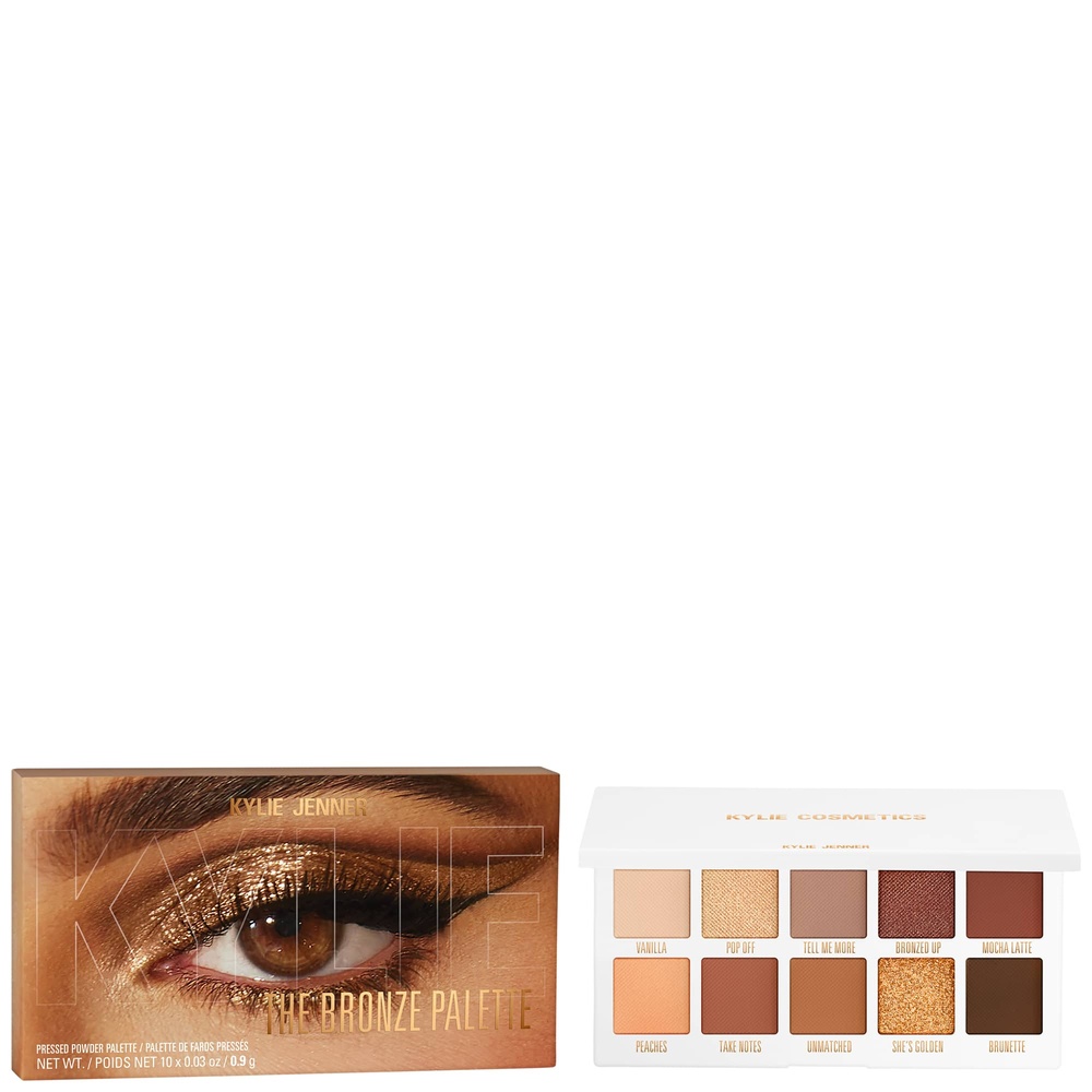 kylie by kylie jenner Kyshadow Palette Bronze Palette de fards pressés