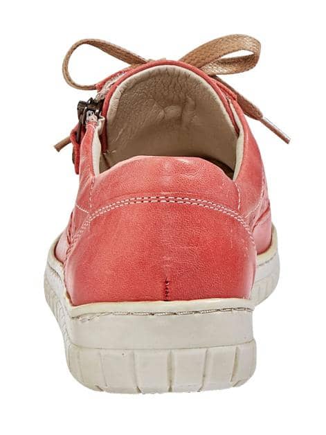 Schnürschuh mit seitlichem Reißverschluss