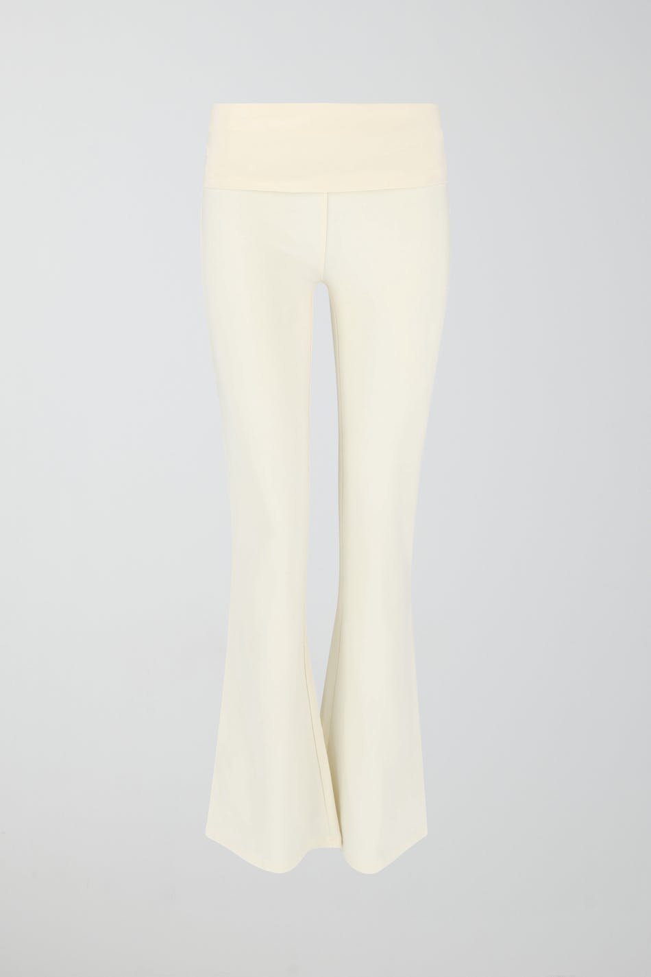 Soft touch folded trouser