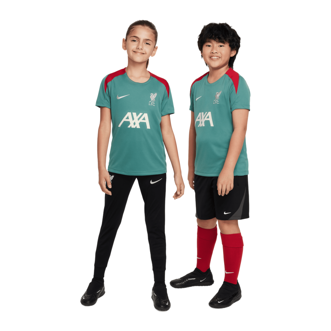 Nike FC Liverpool Trainingsshirt Kids Grün F362