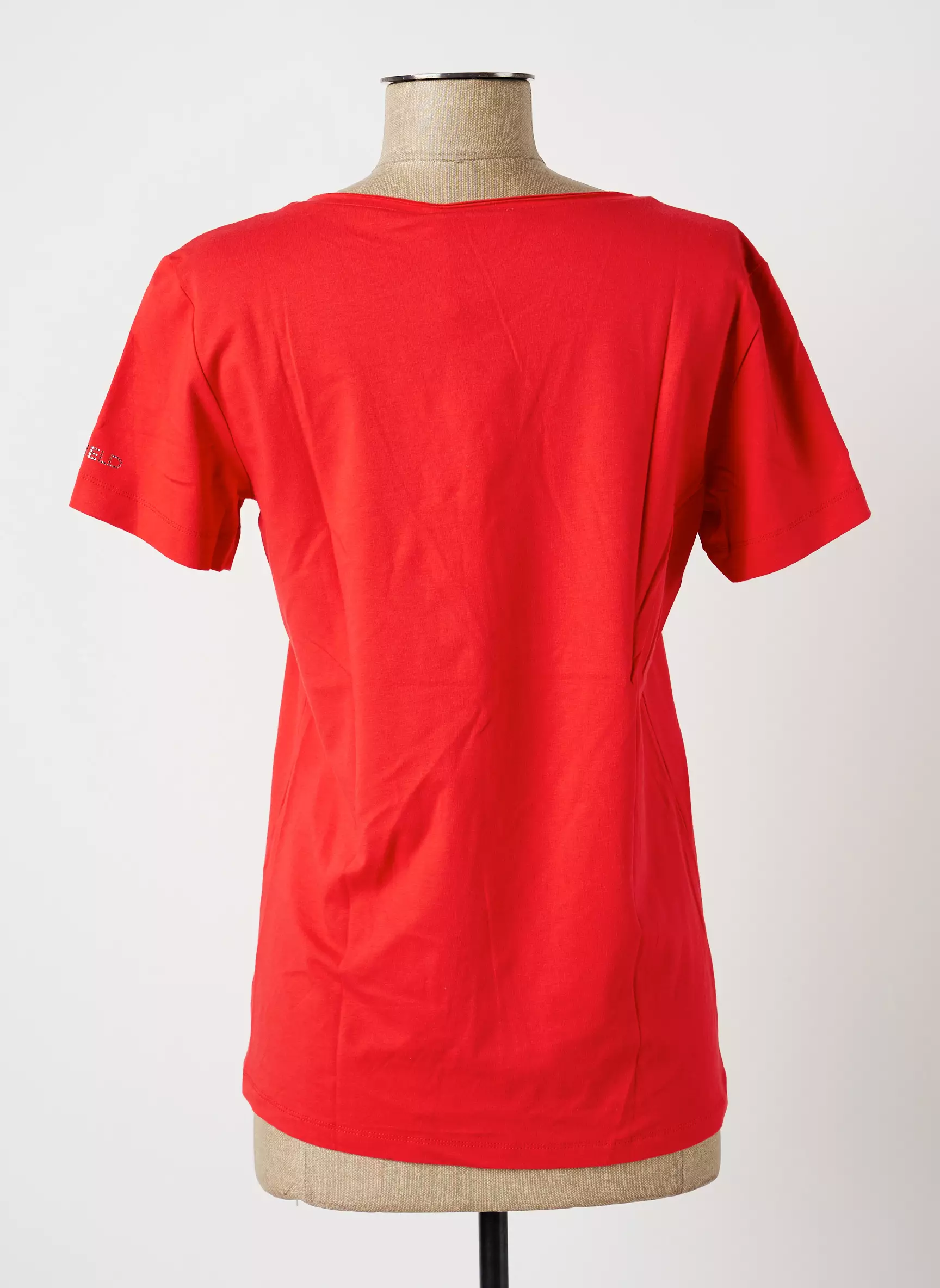 Airfield Tshirts Femme couleur rouge