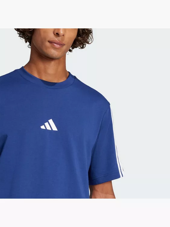 adidas Essentials 3-Streifen Single Jersey T-Shirt