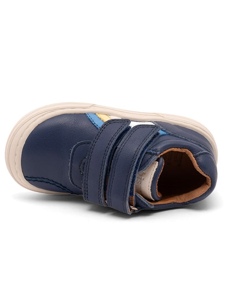 bisgaard Leder-Sneakers in Dunkelblau günstig kaufen