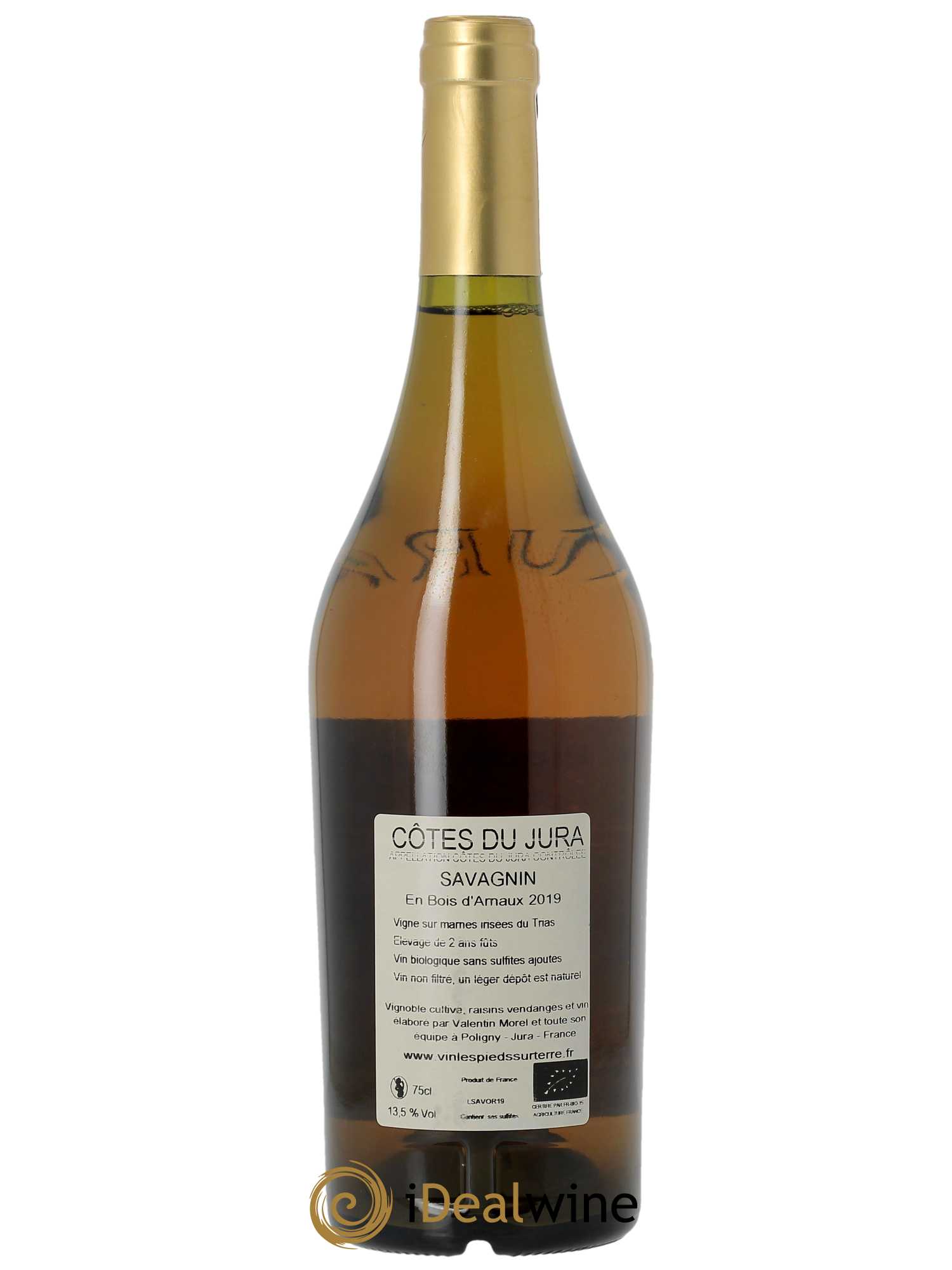 Côtes du Jura En Bois d'Arnaux Valentin Morel  2019 - Lot de 1 Bouteille