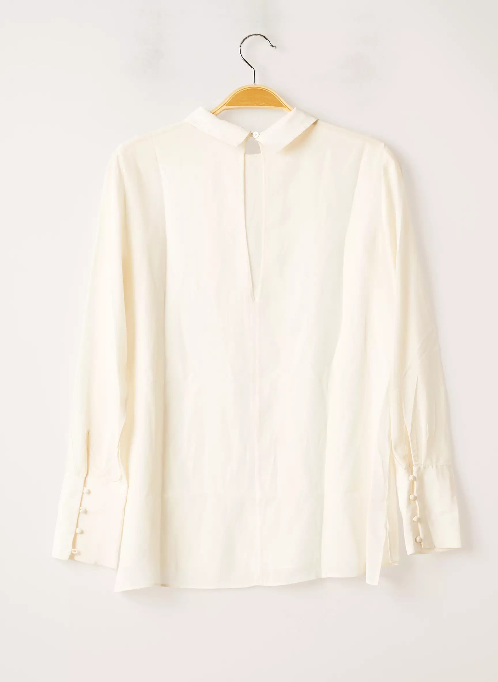 Massimo Dutti Blouses Femme couleur beige