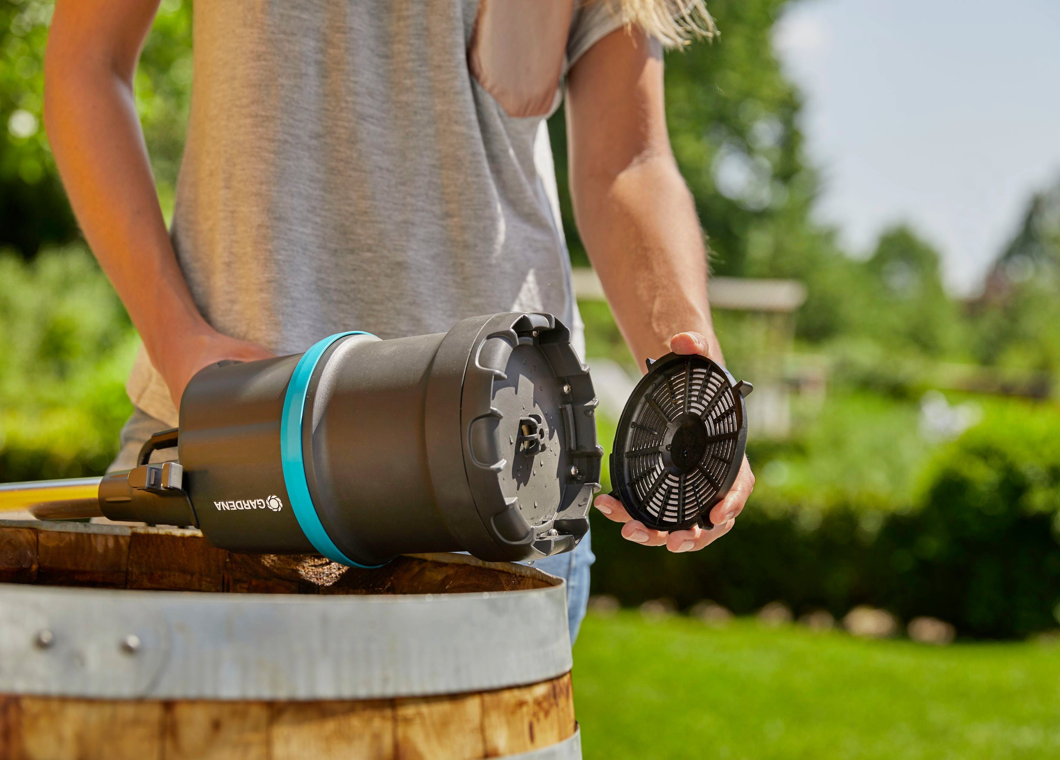 GARDENA Regenfasspumpe 4000/1, 1762-20, 4000 l/h max. Fördermenge