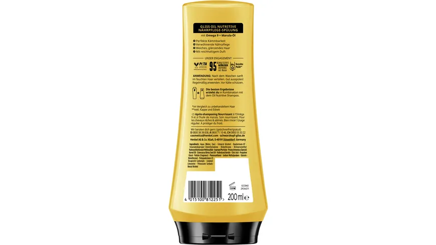 GLISS Spülung Oil Nutritive 200 ml 200 ml