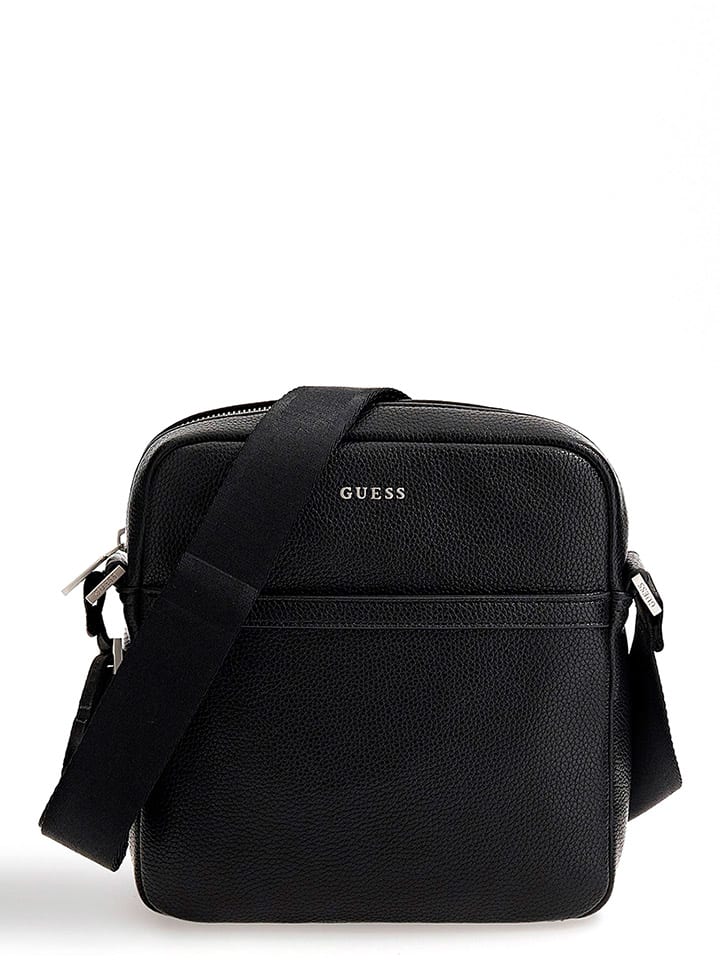 Guess Umhängetasche in Schwarz - (B)19 x (H)23 x (T)2 cm günstig kaufen onesize