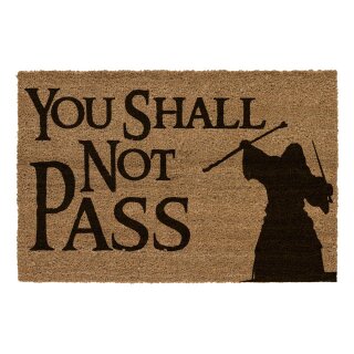Herr der Ringe Fußmatte You Shall Not Pass 60 x 40 cm