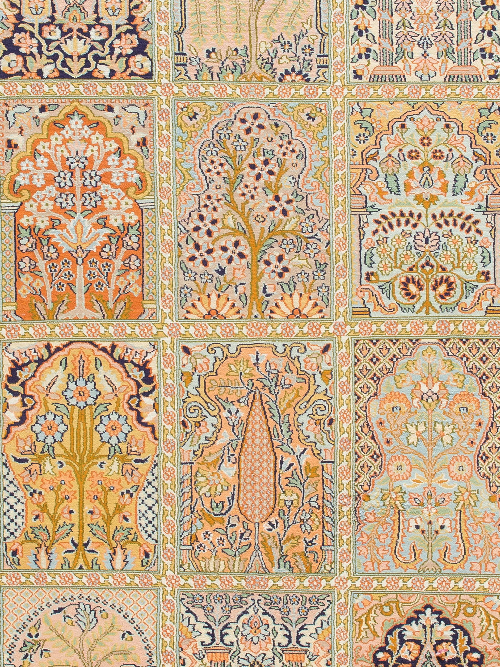 Kaschmir Seide 18/18 ca. 249 x 343 cm, Unikat / Einzelstück