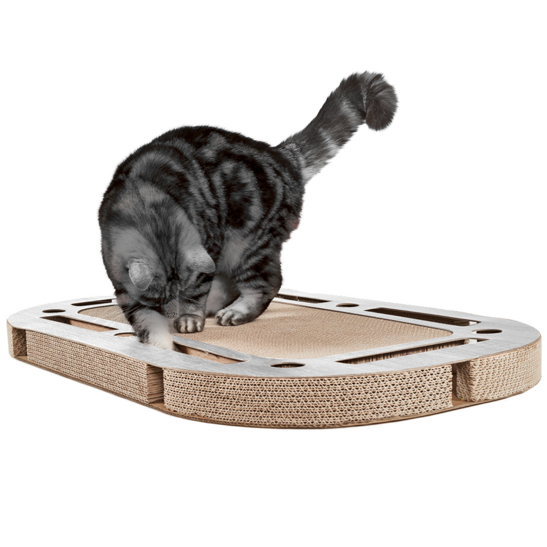 Canadian Cat Company Intelligenzspielzeug Canadian Cat Company Katzenspielplatz PlayPlate weiß
