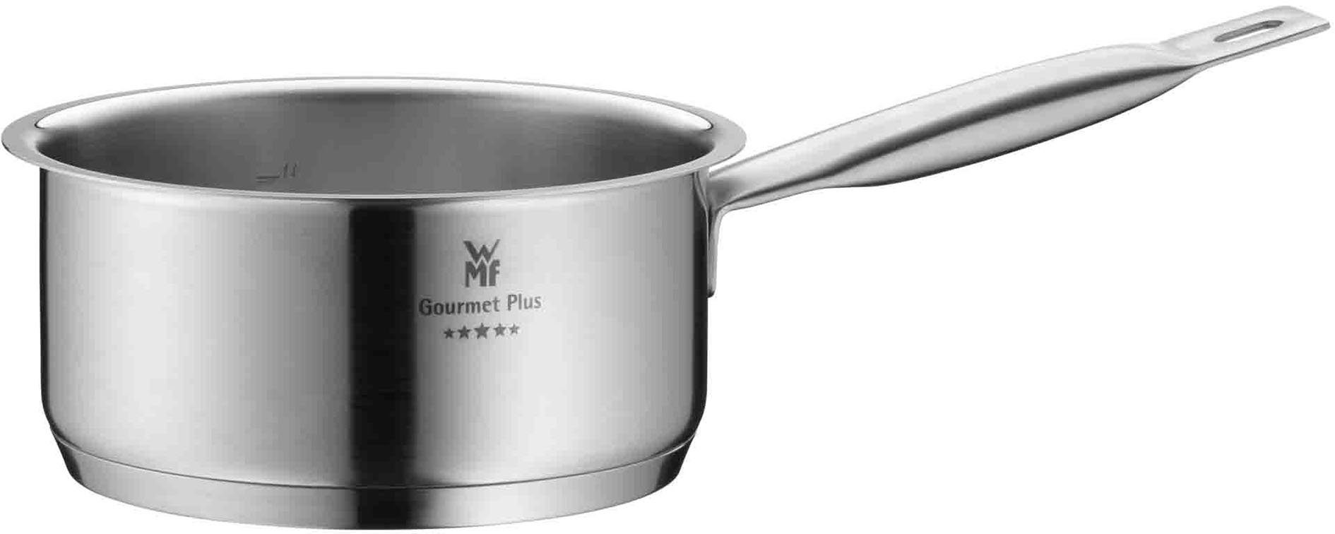 WMF Topf-Set Gourmet Plus, Cromargan® Edelstahl Rostfrei 18/10 (Set, 5-tlg), induktionsgeeignet