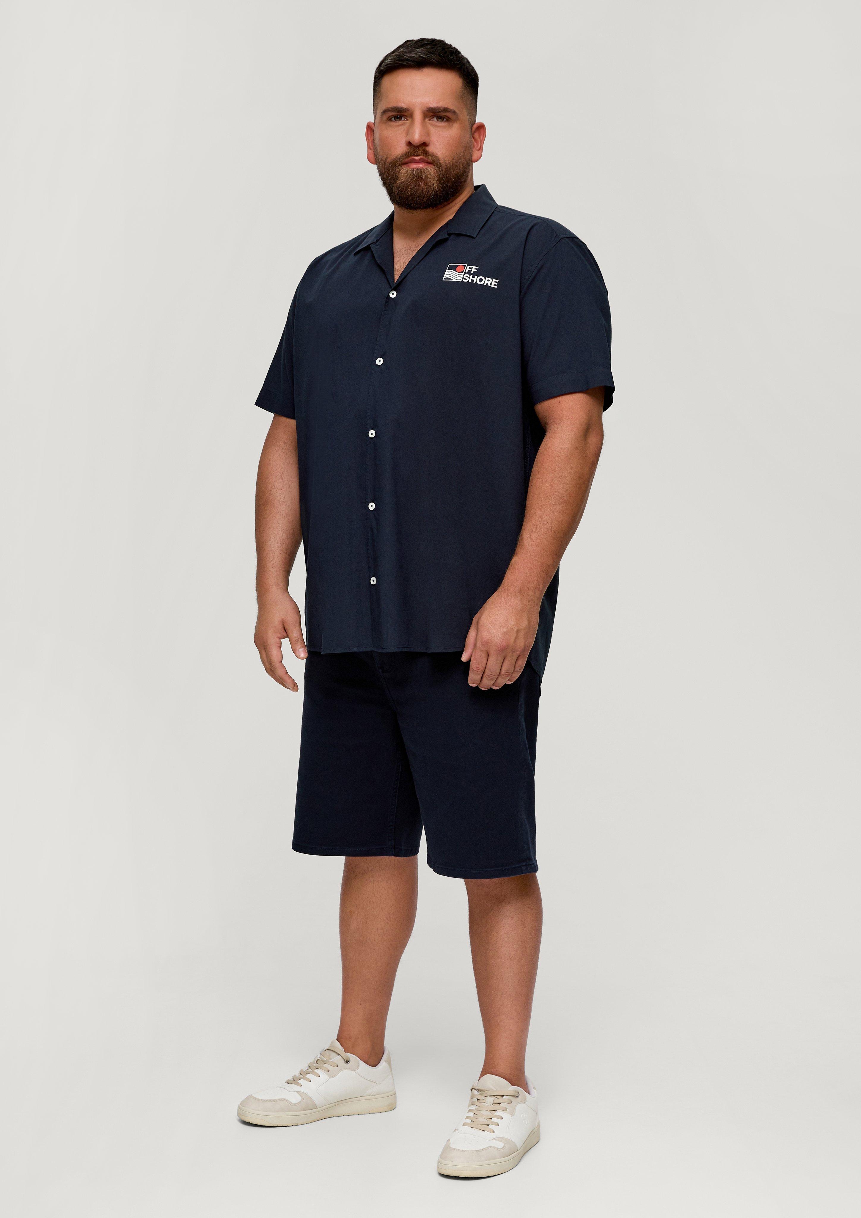 Kurzarmhemd mit Print  2135619-59D1