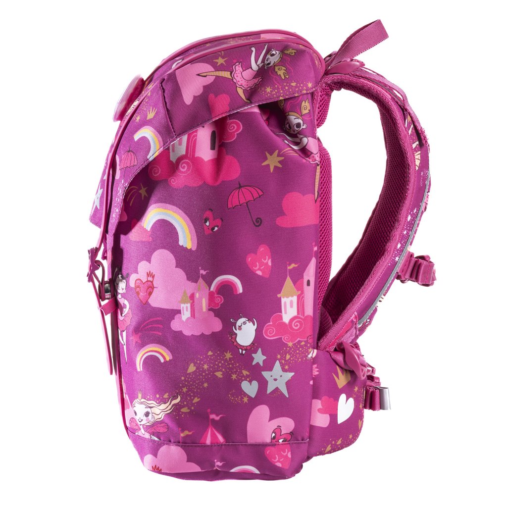 Frii of Norway Ergonomischer Schulrucksack 22L Ballerina Dark Pink