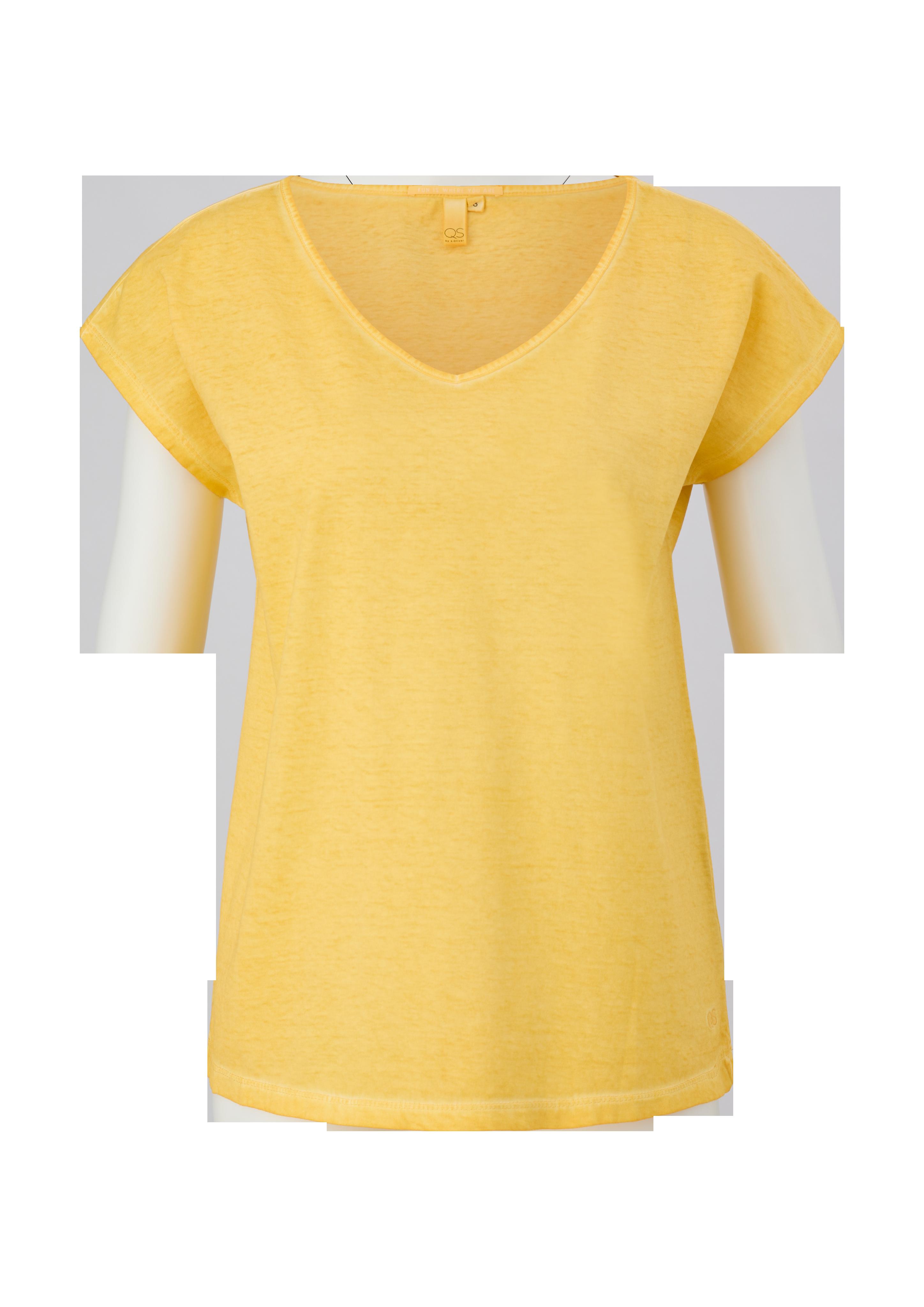 T-Shirt mit Garment Dye  2131398-1317