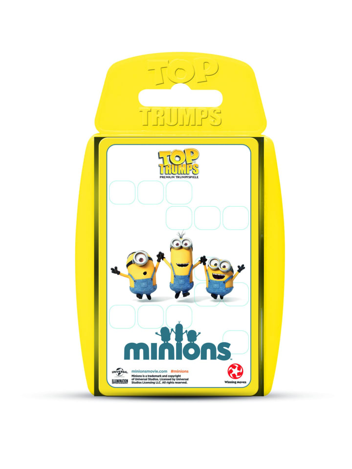 Winning Moves Top Trumps - Minions Kartenspiel Karten Spiel Quartett Deutsch in bunt günstig kaufen onesize