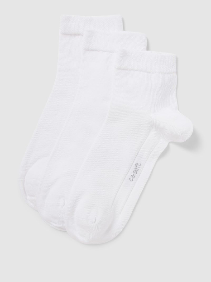 Socken mit Stretch-Anteil im 3er-Pack in weiß