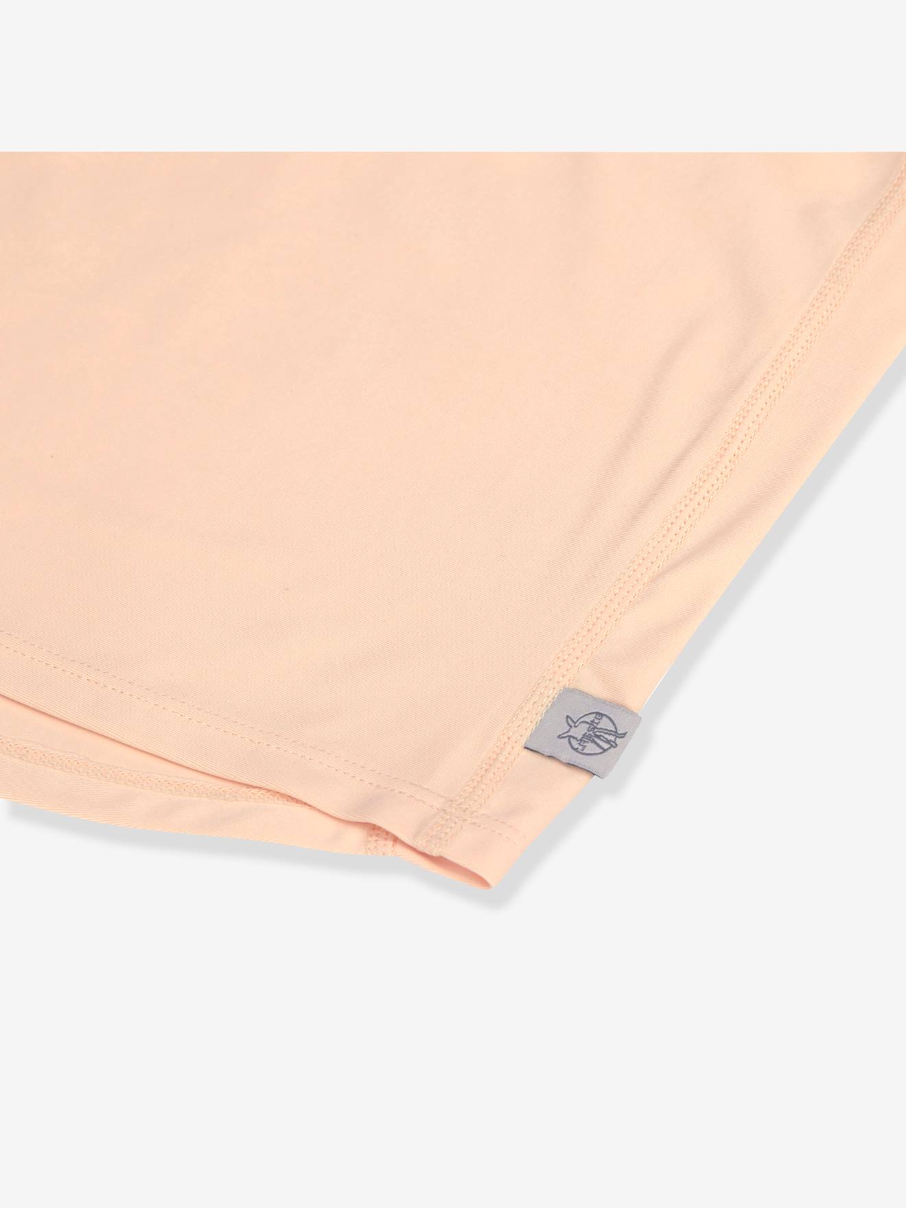 Lässig Baby Badeshirt mit kurzen Ärmeln LÄSSIG - rosa nude