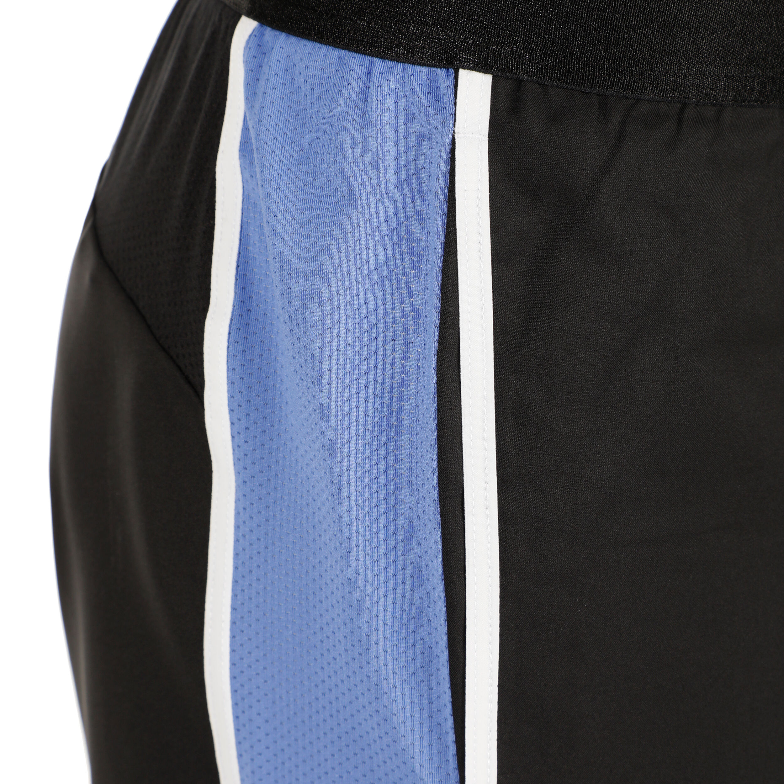 Match 7in Shorts Herren - Schwarz, Blau