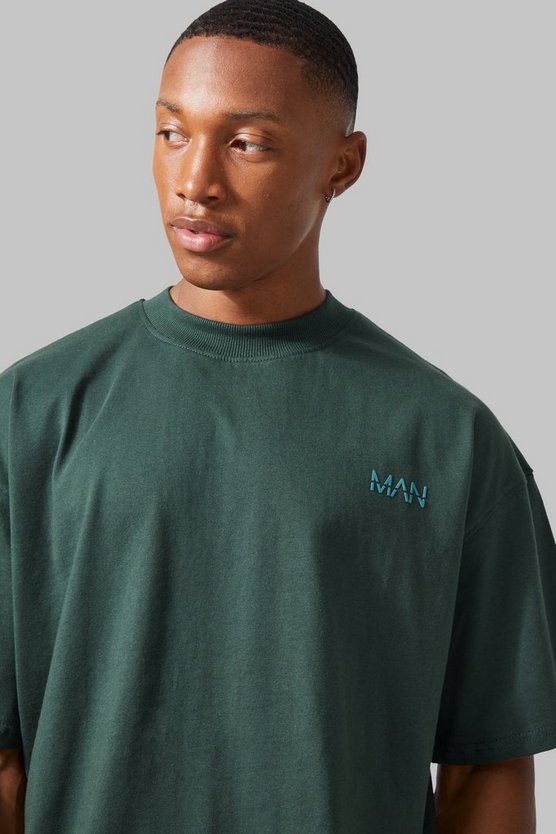 Oversize T-Shirt mit Active Training Dept Print