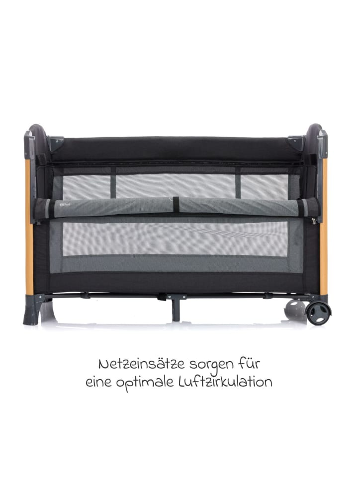 fillikid 2 in 1 Reisebett & Beistellbett Cadiz in in grau günstig kaufen onesize