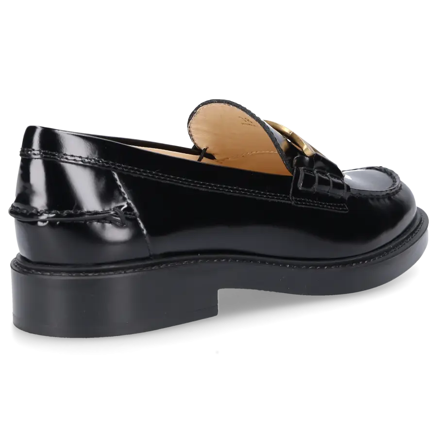Tod's - Loafer LEATHER Kalbsleder - schwarz