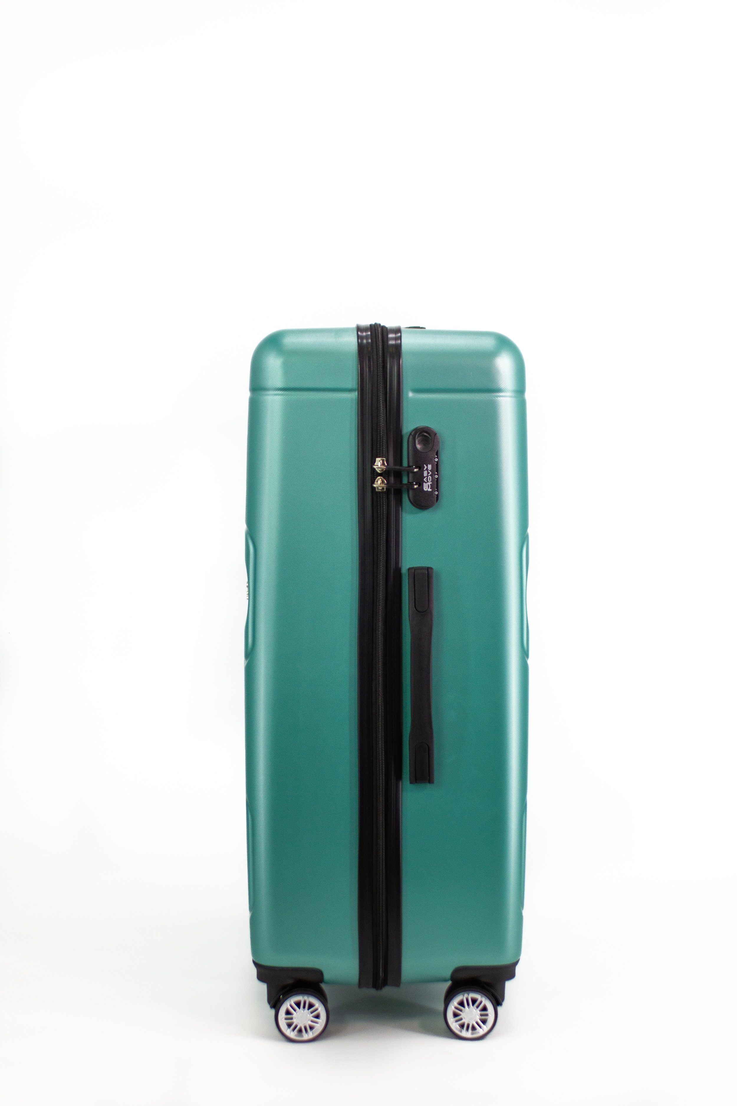 Easy Move Hartschalen-Trolley Jade 052, Reisekoffer Hartschalen-Koffer, 360° Doppelrollen, 100% ABS