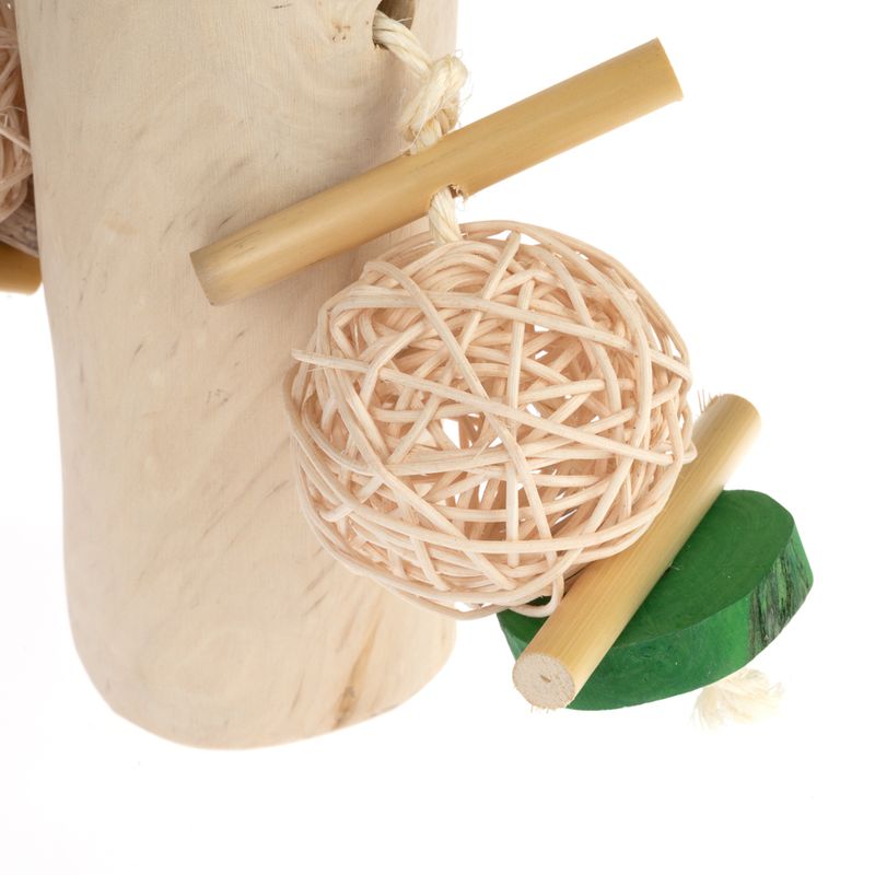 TIAKI XL Kletterstange Swing aus Java Holz