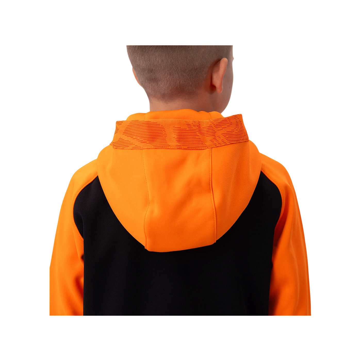JAKO Icon Kapuzenjacke Kids Schwarz Orange F807