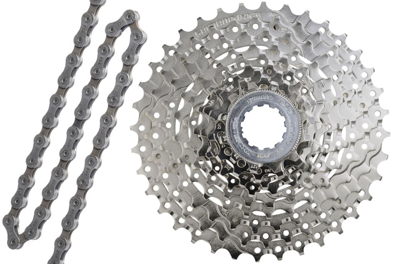 Shimano ALIVIO CN-HG53+CS-HG400 9-fach Verschleissset 12-36 kaufen | Bike-Discount