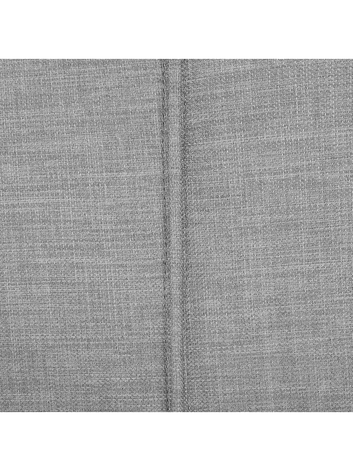 Beliani Doppelbett NANTES in Grau/Silber - (W) 188 x (H) 97 x (L) 237 cm günstig kaufen onesize