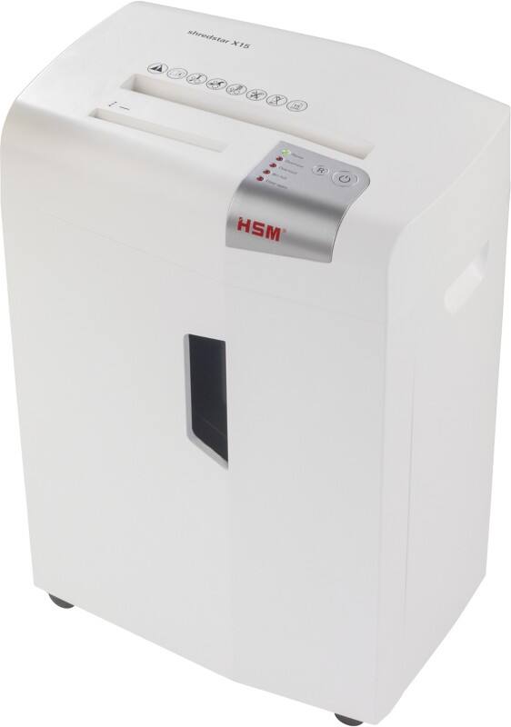 HSM Aktenvernichter Shredstar X15 Partikelschnitt Sicherheitsstufe P-4 13 Blatt