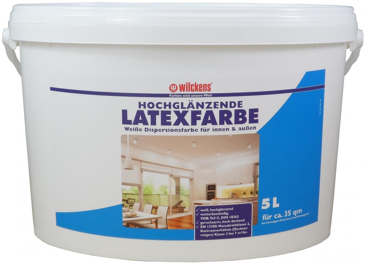 Wilckens Farben Wilckens Latexfarbe hochglänzend 5l