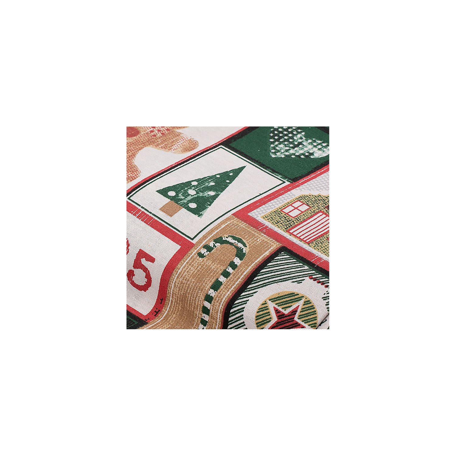 Weihnachtlicher Dekostoff Christmas Vintage 