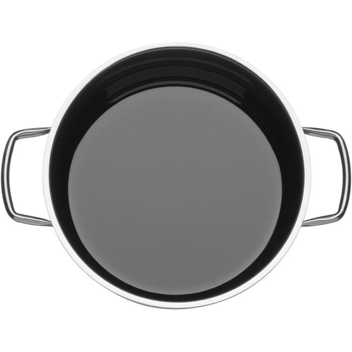 Fusiontec Mineral Bratentopf mit Glasdeckel, 20 cm, Dark Brass