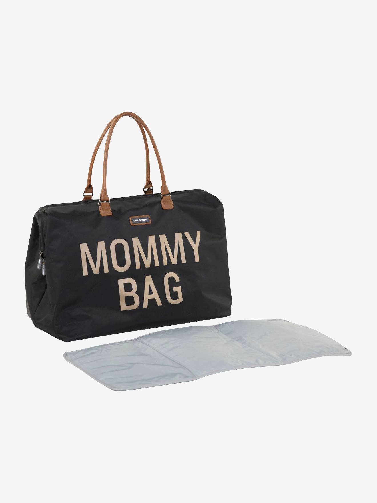 Childhome Große Wickeltasche MOMMY BAG CHILDHOME - schwarz