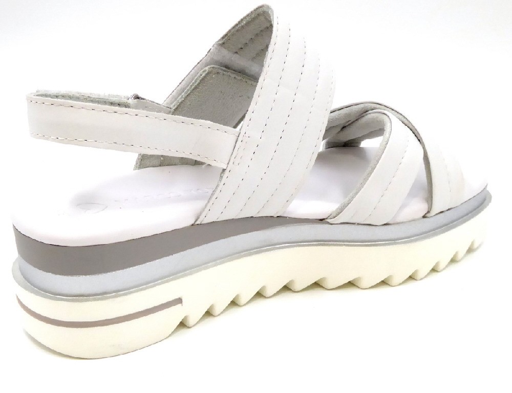 MARCO TOZZI Klassische Sandalen weiss