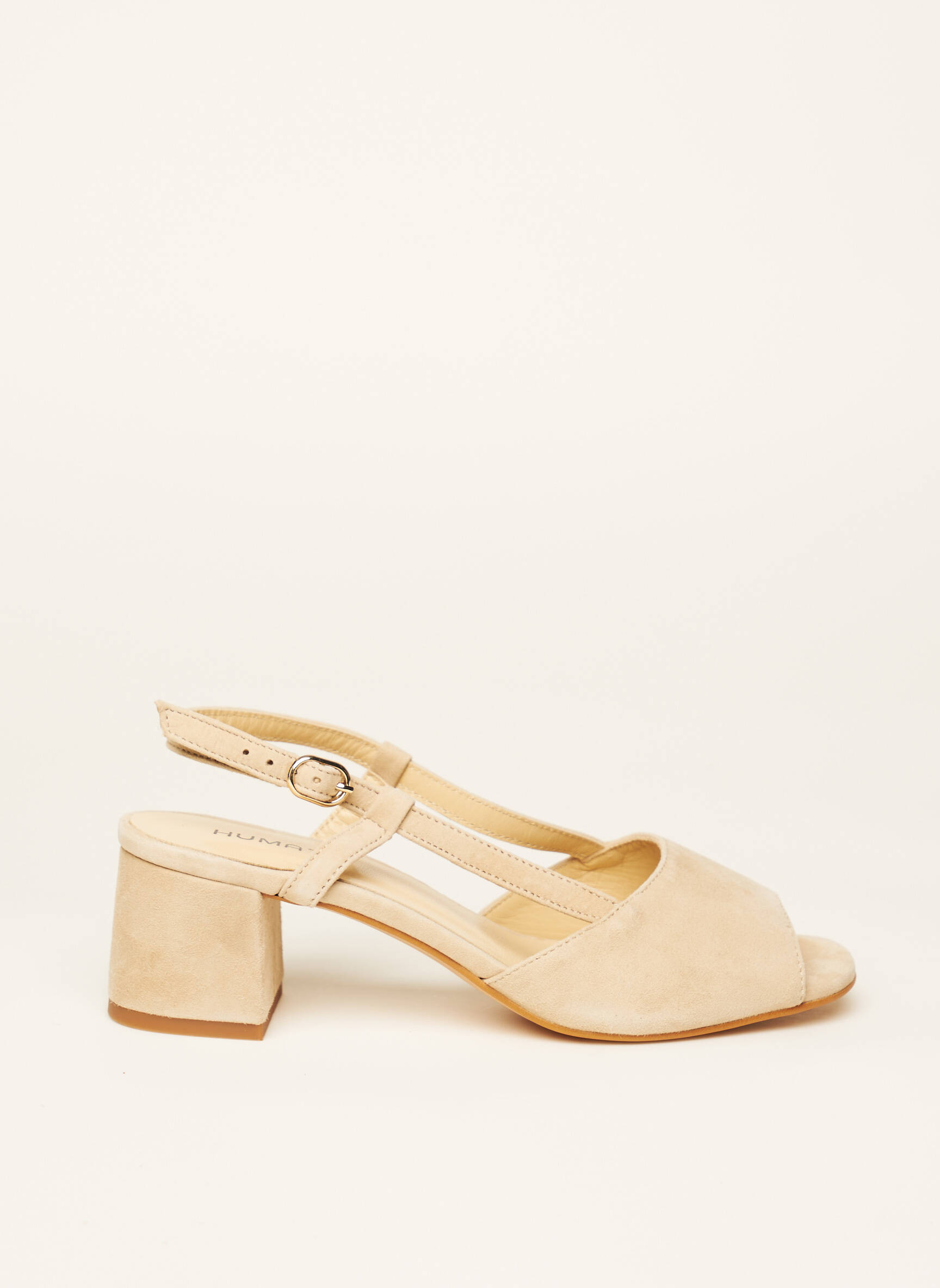 Humat Sandales Nu Pieds Femme couleur beige