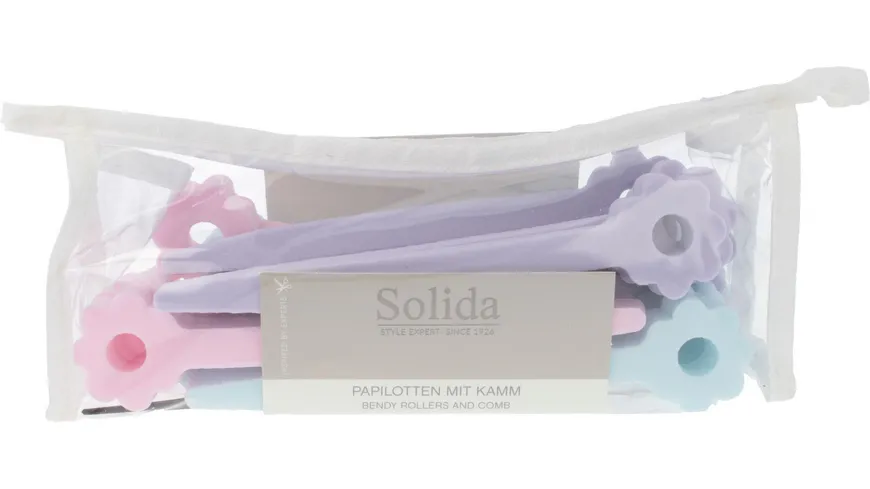 Solida Papilotten mit Kamm