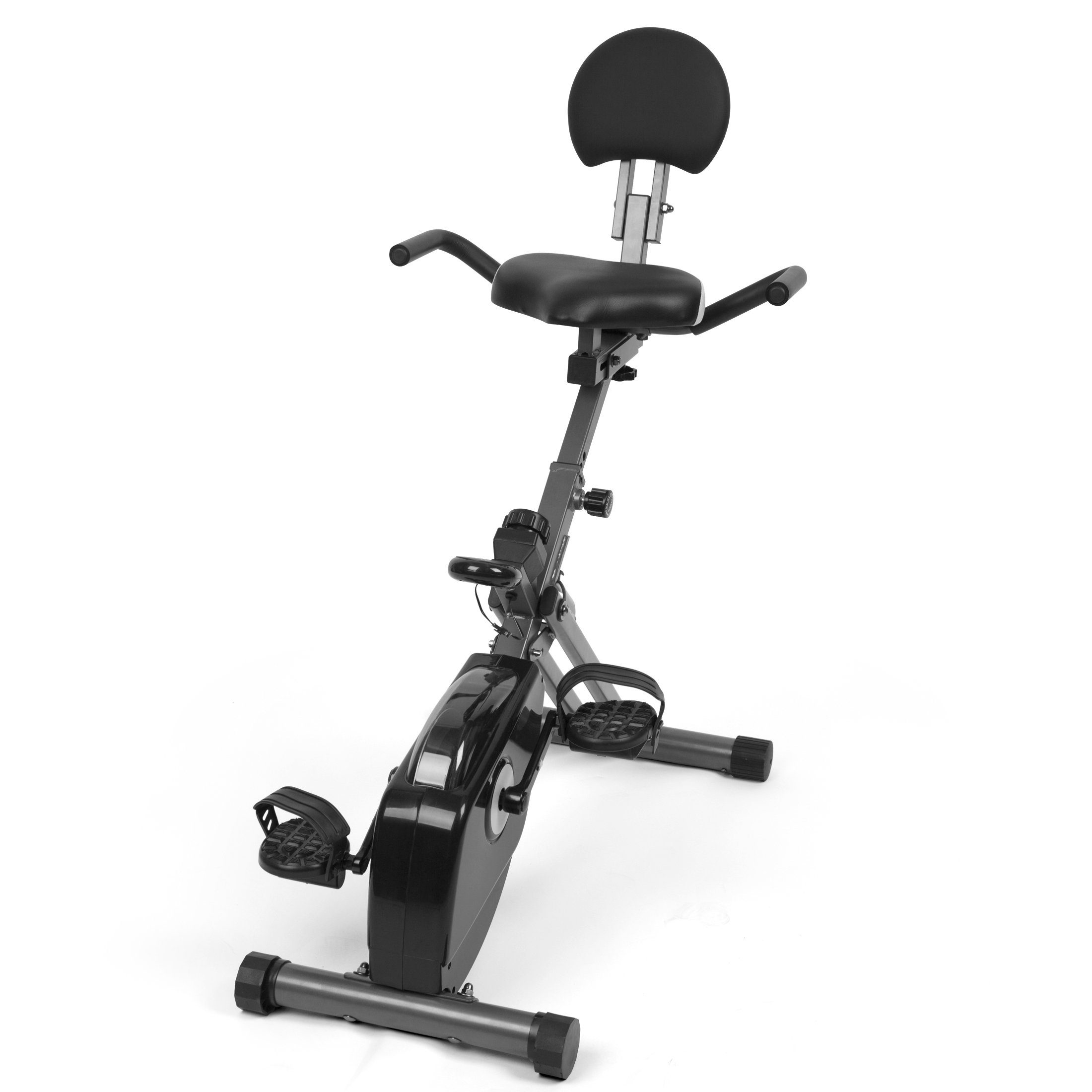 Zoomyo Heimtrainer Liegeheimtrainer, mit tiefem Einstieg ideal für Senioren, für gelenkschonendes Training im Halbliegen