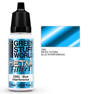 Metallfilter - Blaue Interferenz (17 ml)