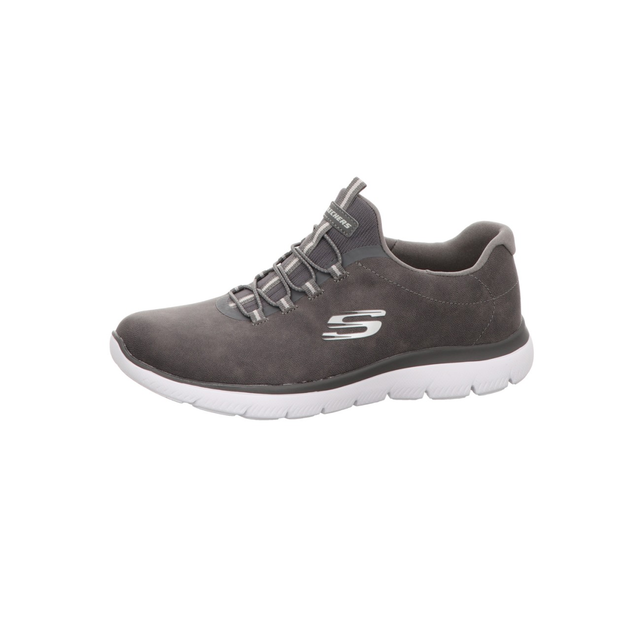 SKECHERS Freizeit Schnürer grau SUMMITS ITZ BAZIK